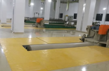 廣東深圳福田污水處理廠玻璃鋼格柵、蓋板安裝工程